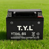 OEM ODM High Quality Motorcycle Battery TYL YTX4L-BS 12v 4AH Wet Charged MF Battery for Motorcycle Start